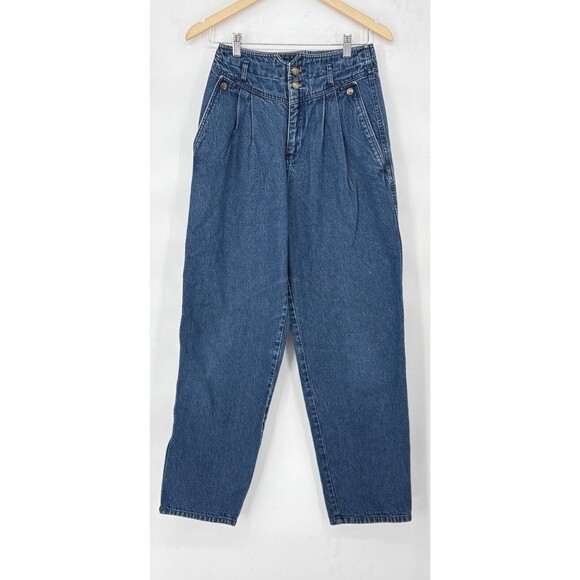 Womens Vintage Liz Wear  Cowboy Jeans‎ Size 8   High Rise Straight Leg jeans Y2k - Picture 1 of 10